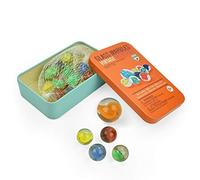 Legami - Biglie in Vetro, Glass Marbles, Contiene 20 Biglie e 1 Biglione, Vintage Memories, da Utilizzare su ogni Superfice, Diametro 1,7 cm e 2,5 cm