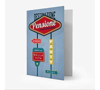 Legami Biglietto di Auguri Finalmente in Pensione per Lui, 11.5 x 17 cm