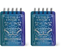 Legami - Bloc-notes spiralato a Righe 8 mm, Tema Moth, Special Edition, Formato Mini, in Carta FSC Certificata, 220 Pagine, Carta bianca 80 g/m², 7 x 10 cm (Confezione da 2)