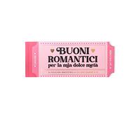 Legami - Blocchetto da 24 Voucher, Gift Vouchers, 20,3x8,2 cm, in Carta, Buoni Romantici, 2 Buoni da Personalizzare, Perforazione per lo Strappo, Lingua italiano, Made in Italy