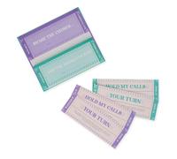 Legami - Blocchetto da 48 (24 + 24) Voucher per Neogenitori in Lingua Inglese, Coupon con Perforazione per lo Strappo, Idea Regalo, Tema Neogenitori, 20,3 x 8,4 cm