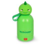 Legami - Borraccia Termica per Bambini Hot&Cold BFF, Tema Dino, in Inox 18/8 a Doppio Strato con Chiusura ermetica, Conserva il Caldo per 12h e il per Freddo 24h, Capacità 310 ml