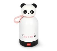 Legami - Borraccia Termica per Bambini Hot&Cold BFF, Tema Panda, in Inox 18/8 a Doppio Strato con Chiusura ermetica, Conserva il Caldo per 12h e il per Freddo 24h, Capacità 310 ml