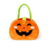 Legami - Borsa Porta Caramelle, Candy Bag, Sacchetto Halloween per Caramelle, Cesto per Dolcetto o Scherzetto, in Tessuto e Ripiegabile, Forma di Zucca