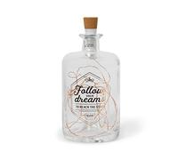 Legami - Bottiglia in Vetro con Filo di Luci Led, Jar of stars, 9x20 cm, Ricarica con un Cavo USB, 20 LED, Colore Luce Bianco Caldo, Filo in Rame, Solo per Interni
