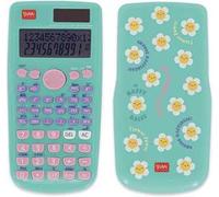 Legami - Calcolatrice Scientifica Count On Me, Tema Daisy, 3 Modalità, Base, Funzioni Scientifiche e Calcoli Statistici, Cover Scorrevole, Digitale, Doppia Alimentazione