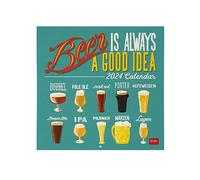 Legami - Calendario da Parete 2024, 12 Mesi e Planner annuale, Spazio per Note e Appunti, Numero della Settimana, Segni zodiacali e Festività internazionali, Cellophanatura singola, 30x29 cm