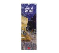 Legami - Calendario da Parete 2025, Calendario da Muro 16 x 49 Cm, 12 Mesi e Planner Annuale 2026, Spazio per Note e Appunti, 6 Lingue, Segni zodiacali e Festività internazionali, Van Gogh