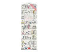 Legami - Calendario da Parete 2025, Calendario da Muro 16 x 49 Cm, 12 Mesi e Planner Annuale 2026, Spazio per Note e Appunti, in Inglese, Segni zodiacali e Festività internazionali, Sketchy Cats