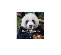 Legami - Calendario da Parete 2025, Calendario da Muro 18 x 18 cm, 12 Mesi e Planner Annuale, Spazio per Note e Appunti, 6 Lingue, Segni zodiacali e Festività internazionali, Life is Pandastic