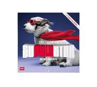 Legami Calendario da Parete 2025 Calendario da Muro Grande 30 x 29 cm, 12 Mesi e Planner Annuale, Spazio per Note e Appunti, 6 Lingue, Segni Zodiacali e Festività Internazionali, Superpawstar