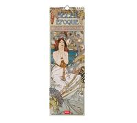 Legami - Calendario da Parete 2026, Belle Époque, Calendario da Muro Piccolo, 12 Mesi e Planner Annuale, in 6 Lingue, Spazio per Note, Segni Zodiacali, Festività Internazionali, 16 x 49 cm