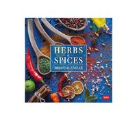 Legami - Calendario da Parete 2026, Herbs & Spices, Calendario da Muro Grande, 12 Mesi e Planner Annuale, in 6 Lingue, Spazio per Note, Segni Zodiacali, Festività Internazionali, 30 x 29 cm