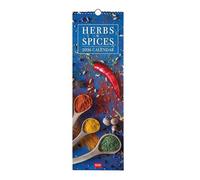 Legami - Calendario da Parete 2026, Herbs & Spices, Calendario da Muro Piccolo, 12 Mesi e Planner Annuale, in 6 Lingue, Spazio per Note, Segni Zodiacali, Festività Internazionali, 16 x 49 cm