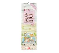 Legami - Calendario da Parete 2026, Home Sweet Home, Calendario da Muro Piccolo, 12 Mesi e Planner Annuale, in Inglese, Spazio per Note, Segni Zodiacali, Festività Internazionali, 16 x 49 cm