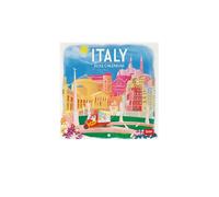 Legami - Calendario da Parete 2026, Italy, Calendario da Muro Piccolo, 12 Mesi e Planner Annuale, in Inglese, Spazio per Note, Segni Zodiacali, Festività Internazionali, 18 x 18 cm
