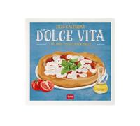 Legami - Calendario da Parete 2026, La Dolce Vita, Calendario da Muro Grande, 12 Mesi e Planner Annuale, in 6 Lingue, Spazio per Note, Segni Zodiacali, Festività Internazionali, 30 x 29 cm