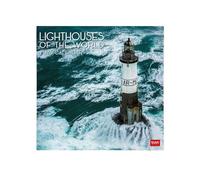 Legami - Calendario da Parete 2026, Lighthouses, Calendario da Muro Grande, 12 Mesi e Planner Annuale, in 6 Lingue, Spazio per Note, Segni Zodiacali, Festività Internazionali, 30 x 29 cm
