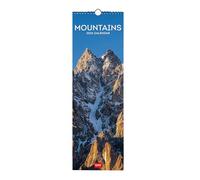 Legami - Calendario da Parete 2026, Mountains, Calendario da Muro Piccolo, 12 Mesi e Planner Annuale, in 6 Lingue, Spazio per Note, Segni Zodiacali, Festività Internazionali, 16 x 49 cm