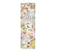 Legami - Calendario da Parete 2026, My Secret Garden, Calendario da Muro Piccolo, 12 Mesi e Planner Annuale, in Inglese, Spazio per Note, Segni Zodiacali, Festività Internazionali, 16 x 49 cm