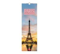 Legami - Calendario da Parete 2026, Paris, Calendario da Muro Piccolo, 12 Mesi e Planner Annuale, in 6 Lingue, Spazio per Note, Segni Zodiacali, Festività Internazionali, 16 x 49 cm