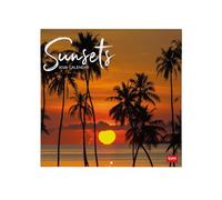 Calendario 2026 da Parete - Sunsets - 30 x 29 cm
