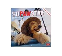 Calendario 2026 da Parete - Supawstar- 30 x 29 cm