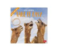 Legami - Calendario da Parete 2026, Take It Easy, Calendario da Muro Grande, 12 Mesi e Planner Annuale, in 6 Lingue, Spazio per Note, Segni Zodiacali, Festività Internazionali, 30 x 29 cm