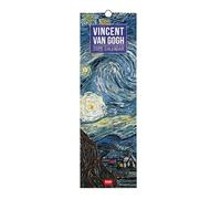 Legami - Calendario da Parete 2026, Van Gogh, Calendario da Muro Piccolo, 12 Mesi e Planner Annuale, in 6 Lingue, Spazio per Note, Segni Zodiacali, Festività Internazionali, 16 x 49 cm