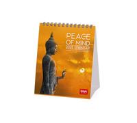 Legami - Calendario da Tavolo 2025, Calendario 12 x 14,5 cm, 12 Mesi e Planner Annuale 2026, 6 Lingue, Segni zodiacali e Festività internazionali, Peace of Mind