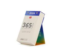 Legami - Calendario da Tavolo Giornaliero 2026, Calendario con Aforismi, Aforisma Diverso Ogni Giorno, 365 Fogli Staccabili, in Carta FSC Certificata, Edizione Inglese, 10 x 17 cm