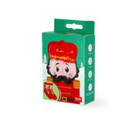 Legami - Calzini Antiscivolo Natalizi It's a Match, Tema Nutcracker, Calze Natalizie, Gommini Antiscivolo, Applicazioni 3D, Lavabili in Lavatrice, Taglia 26/34