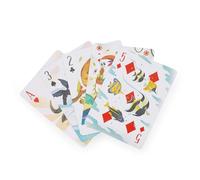 Legami - Carte da Gioco, Impermeabili, 2 Mazzi da 54 Carte, Scatola in Latta per conservarle, in PVC, 6.2 x 8.8 cm