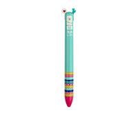 Legami Click&Clack - Penna a Due Colori, 1,2x14 Cm, Llama