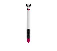 Legami Click&Clack - Penna a Due Colori, 1,2x14 Cm, Panda