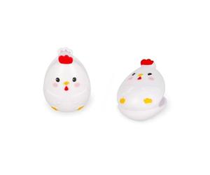 Legami - Clip Chiudipacco Hen, Set di 4 Mollette per chiudere i Pacchi e le Buste, in Plastica, aiutano la conservazione degli Alimenti