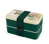 Legami - Contenitore Porta Pranzo, Materiale Durevole, Incluse 3 Posate in Plastica e una Banda Elastica, Tema Travel