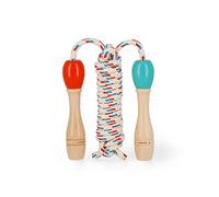 Legami - Corda per saltare, Manici in legno, Corda regolabile, L 300 cm