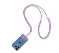 Legami - Cordino Porta Cellulare Always Together, Smartphone Laynard, Cordino Regolabile con Gancio in Metallo, Chiusura Sicura, Adesivo, Tema Lilac, 70 cm