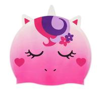 Legami - Cuffia Nuoto, Cuffia Piscina Bambina, Bambini 4-10 Anni, Facile da Indossare, in Silicone, Swimming Cap, Ottima Tenuta, Unicorno Rosa