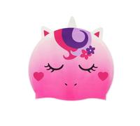 Legami - Cuffia Nuoto, Cuffia Piscina Bambina, Bambini 4-10 Anni, Facile da Indossare, in Silicone, Swimming Cap, Ottima Tenuta, Unicorno Rosa