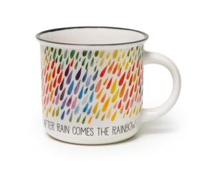 Legami - Cup Puccino, New Bone China Mug, After Rain, Take a Break Collection, 3