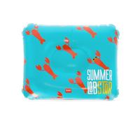 Legami - Cuscino Collo Gonfiabile, Cuscino da Campeggio Piscina Spiaggia Mare, Comodo Ultraleggero, Dimensioni 45 x 36 cm, Lobster