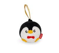 Legami - Decorazione Natalizia in Peluche Oh-Oh-Ornaments, Tema Penguin, Pallina di Natale, da Appendere all'Albero, in Poliestere, 9 x 10 x 4 cm