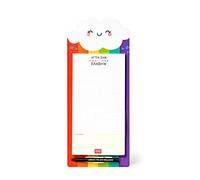 Legami Don't Forget - Blocco Note Magnetico, 11x28 Cm, Rainbow