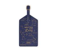Legami - Etichetta Bagaglio, Luggage Tag per Valigia, Accessorio per Viaggio Aereo Crociera Treno, Tag del Bagaglio per Proteggi Dati in Pelle PU e Microfibra, Stars