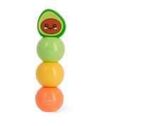 LEGAMI - Evidenziatore 3 in 1, Colori Pastello, Verde, Giallo, Arancione, Asciugatura rapida, Tema Avocado