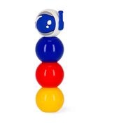 LEGAMI - Evidenziatore 3 in 1-3 is Better Than 1, Evidenziatori Azzurro, Rosso e Giallo, Marcatori per Sottolineare e Studiare, a Base d'Acqua, si Asciuga Rapidamente, Colori Neon, Punta a Scalpello