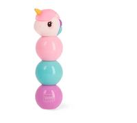 Legami - Evidenziatore 3 in 1, Colori Pastello, Rosa, Azzurro, Lilla, Asciugatura rapida, Tema Unicorn
