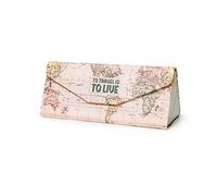 Legami Fgc0005, Custodia Portaocchiali Pieghevole Unisex Adulto, Travel, M